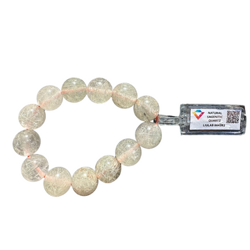 Natural Sagenitic Quartz Bracelet | Certified by LIULAB – 864382